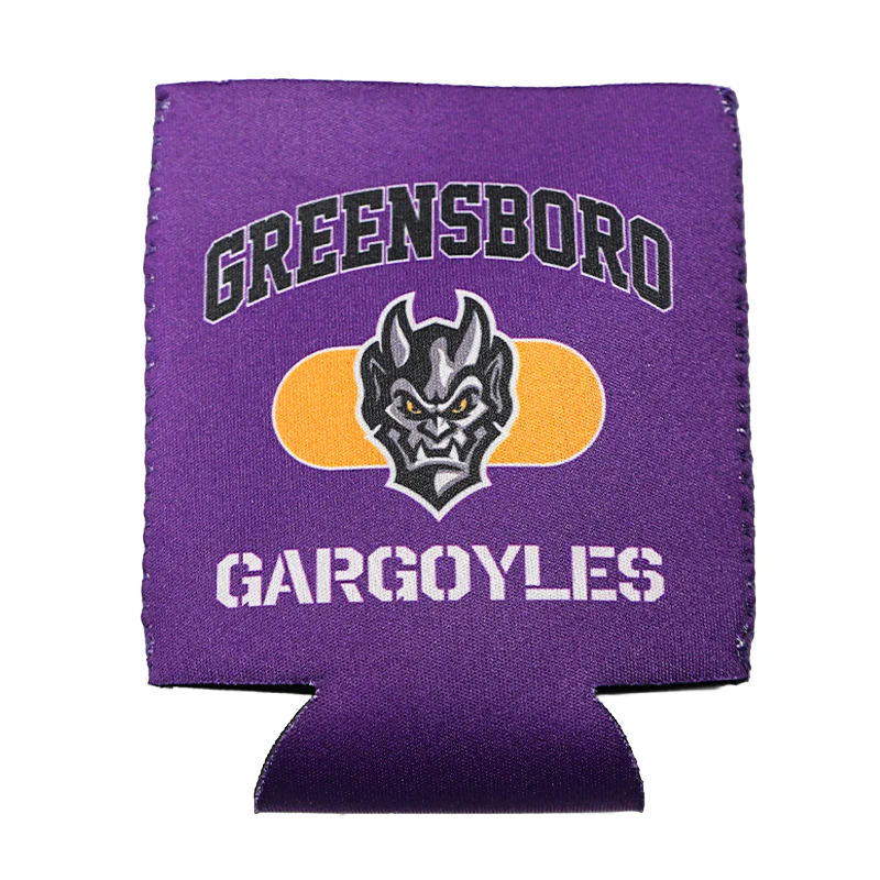 Gargoyles 12 oz Purple Koozie