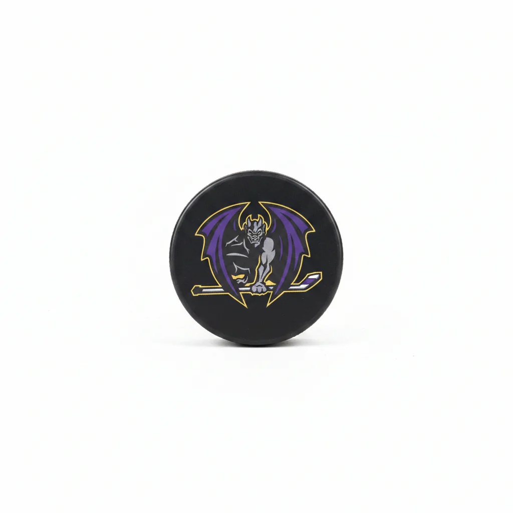 Greensboro Gargoyles Pose Logo Puck