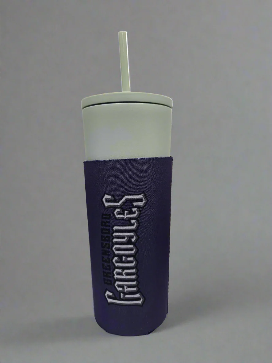 Greensboro Gargoyles Slim 24 oz Koozie - Image 2